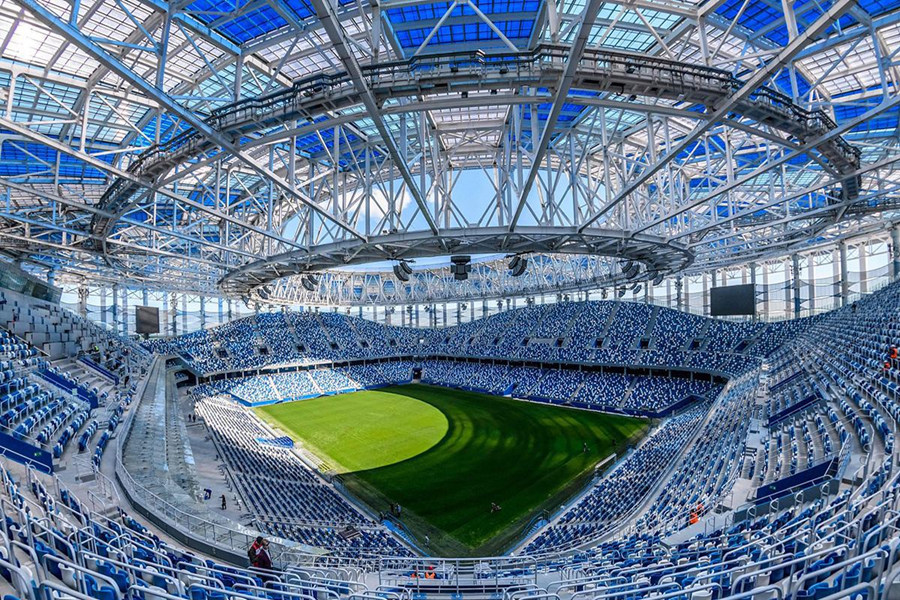 淄博篮球场网架案例